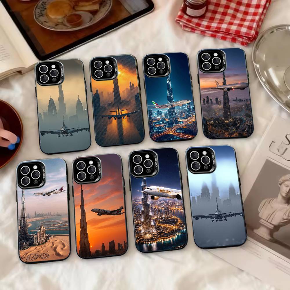 Phone Cases Dubai - Casing Ponsel Pesawat Dubai Burj Khalifa
