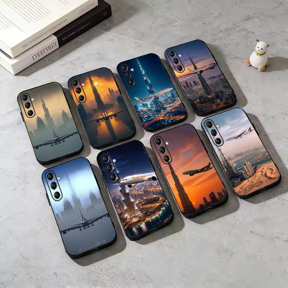 Phone Cases Dubai - Casing Ponsel Pesawat Dubai Burj Khalifa