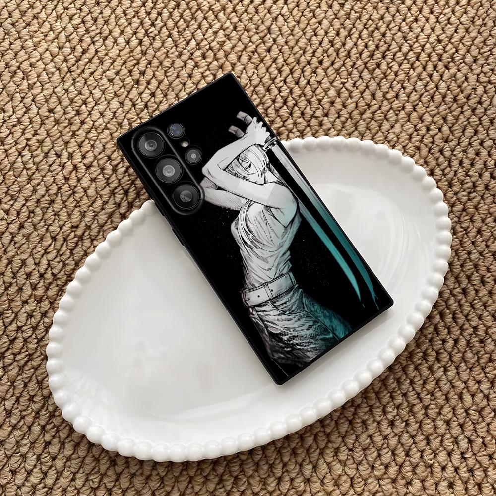 Phone Cases Men - Casing Ponsel Anime Chainsaw Man Quanxi