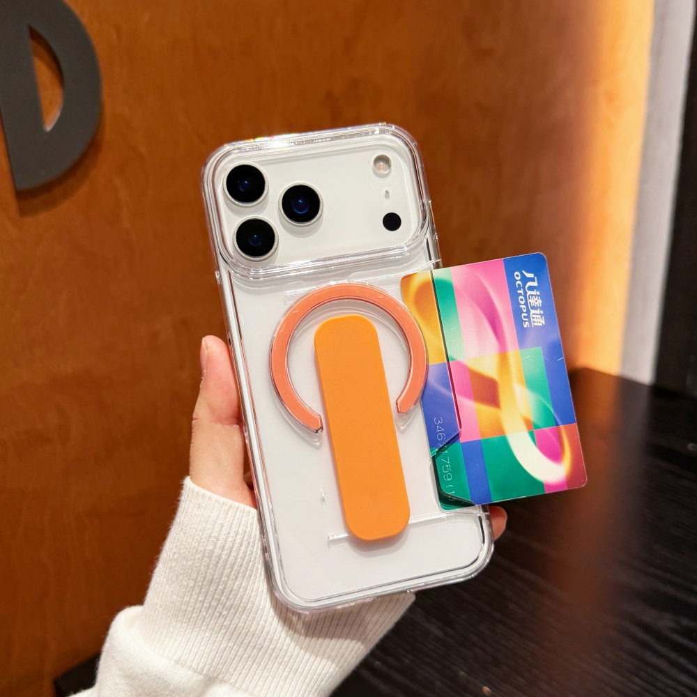 Phone Cases With Card Holder - Tempat Kartu Baru Transparan Untuk Casing