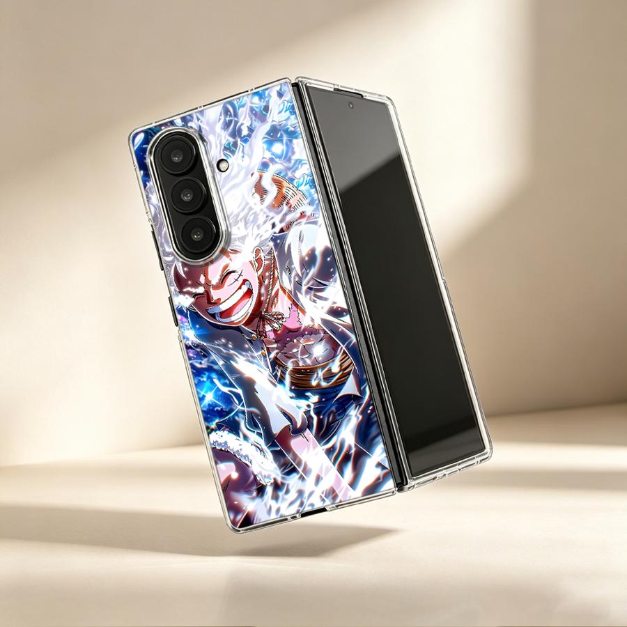 Phone Cases Z Fold 7 - Casing Ponsel Transparan Lembut Kartun O-One