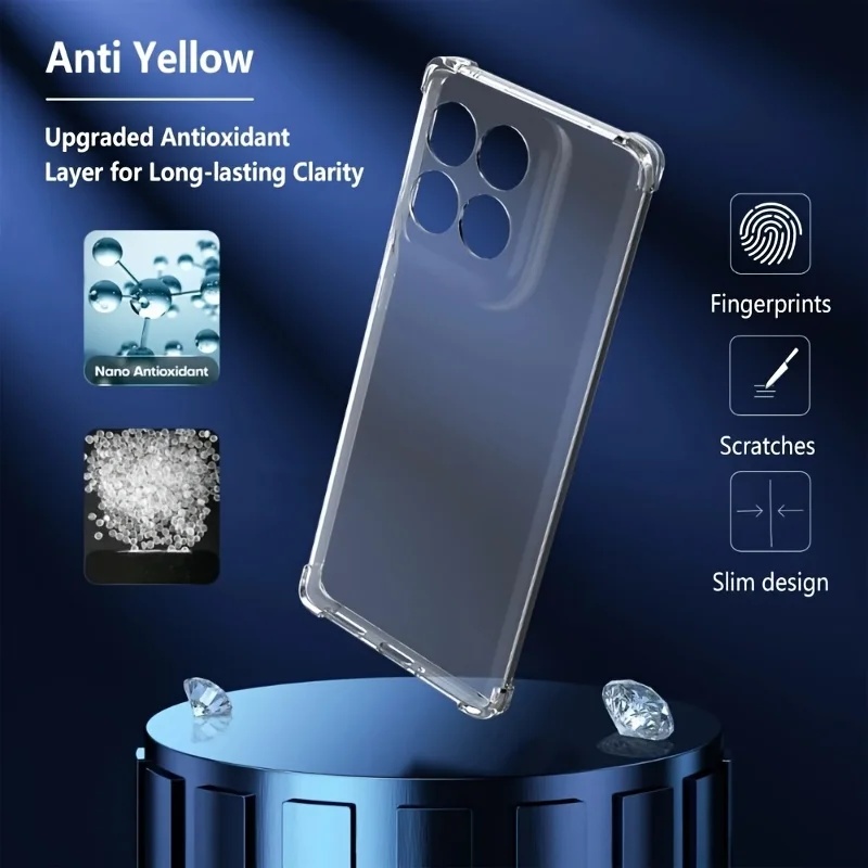 Phone Cases Motorola Edge 2025 - Casing Ponsel Transparan untuk Motorola Edge