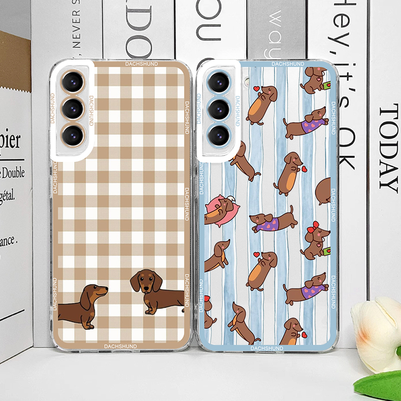 Phone Cases Oppo - Casing Ponsel Anjing Sosis Hewan Lucu
