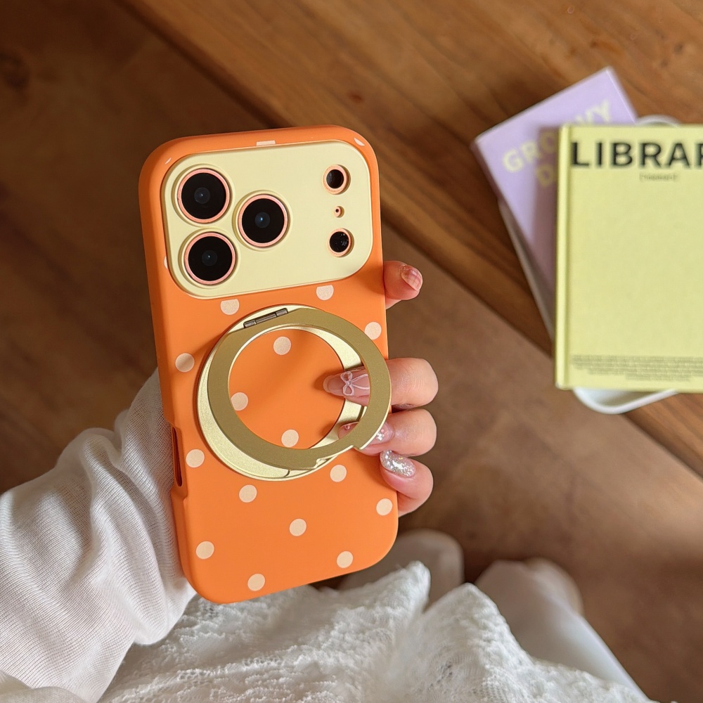 Phone Cases Polka Dot - INS Polka Dot Magnetik 360 °