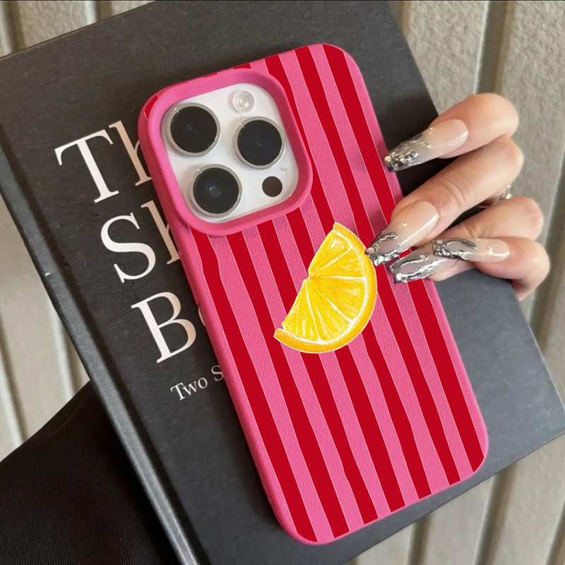 Phone Cases Unique - Casing HP Silikon TPU Motif Lemon