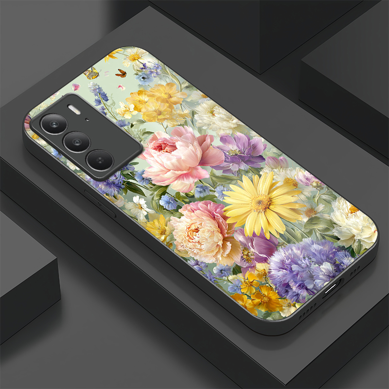 Phone Cases Oppo - Casing Ponsel Kaca Tempered untuk OPPO
