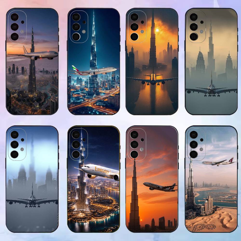 Phone Cases Dubai - Casing Ponsel Pesawat Dubai Burj Khalifa