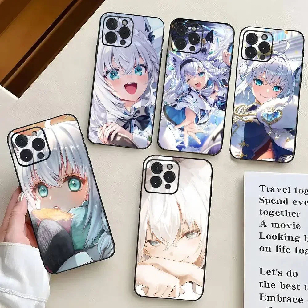 Phone Cases Youtube - Casing HP Lucu Shirakami Fubuki Virtual