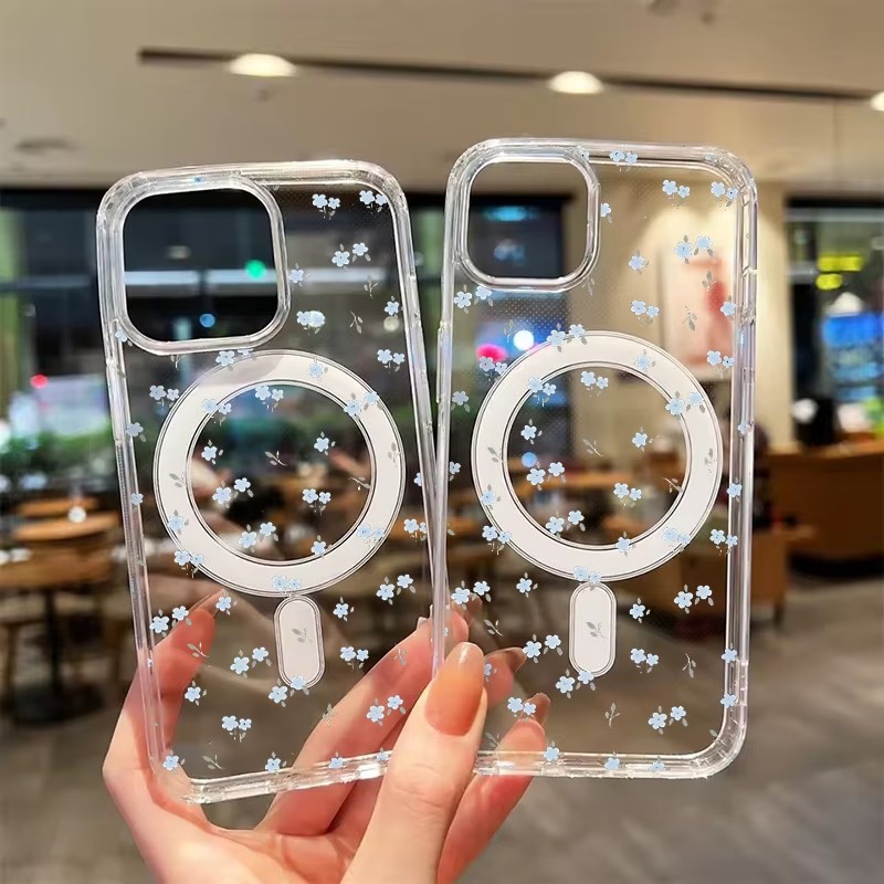 Phone Cases With Magsafe - Casing Ponsel Magnetik Transparan Untuk MagSafe