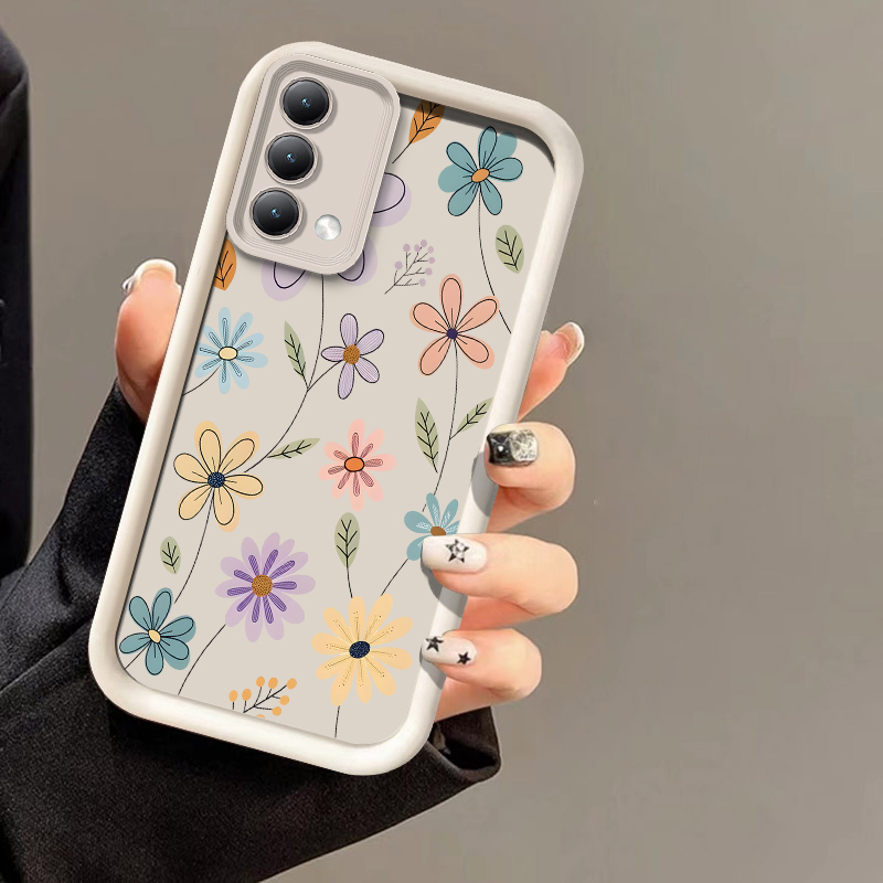 Phone Cases Oppo - Casing Ponsel Pola Bunga untuk OPPO