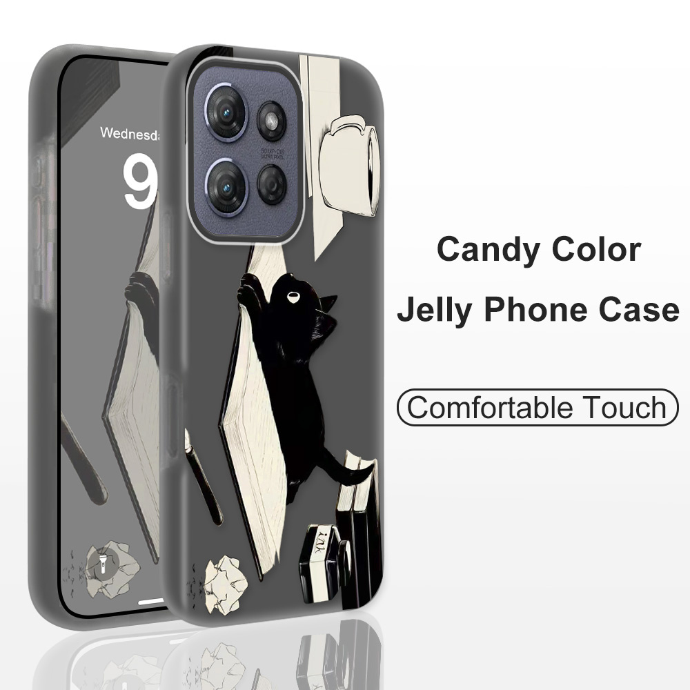 Phone Cases Motorola Edge 2025 - Casing Ponsel Charismati Cat untuk Motorola