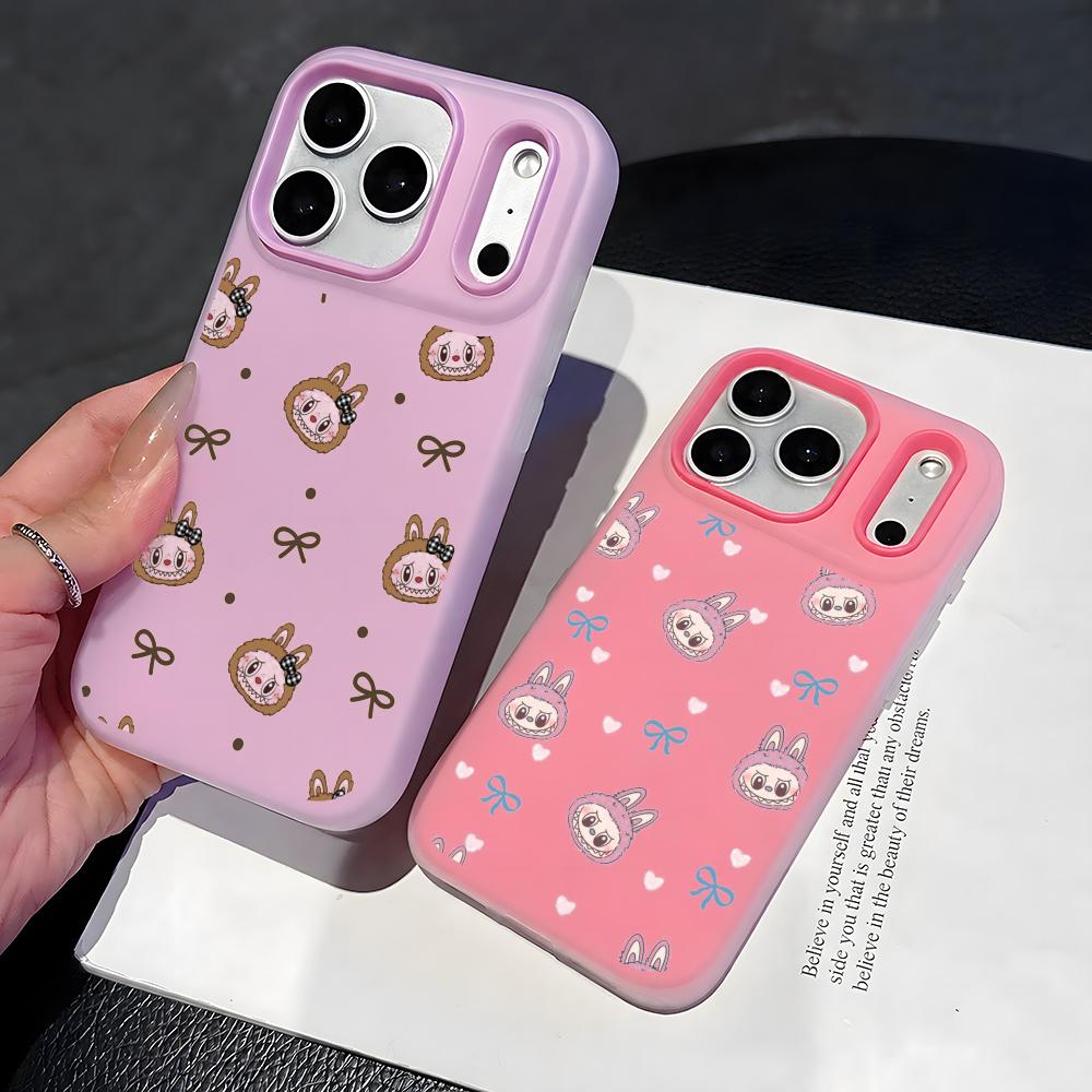 Casing HP Labubu Kartun Lucu K - Phone Cases With Card Holder ulasan dan harga
