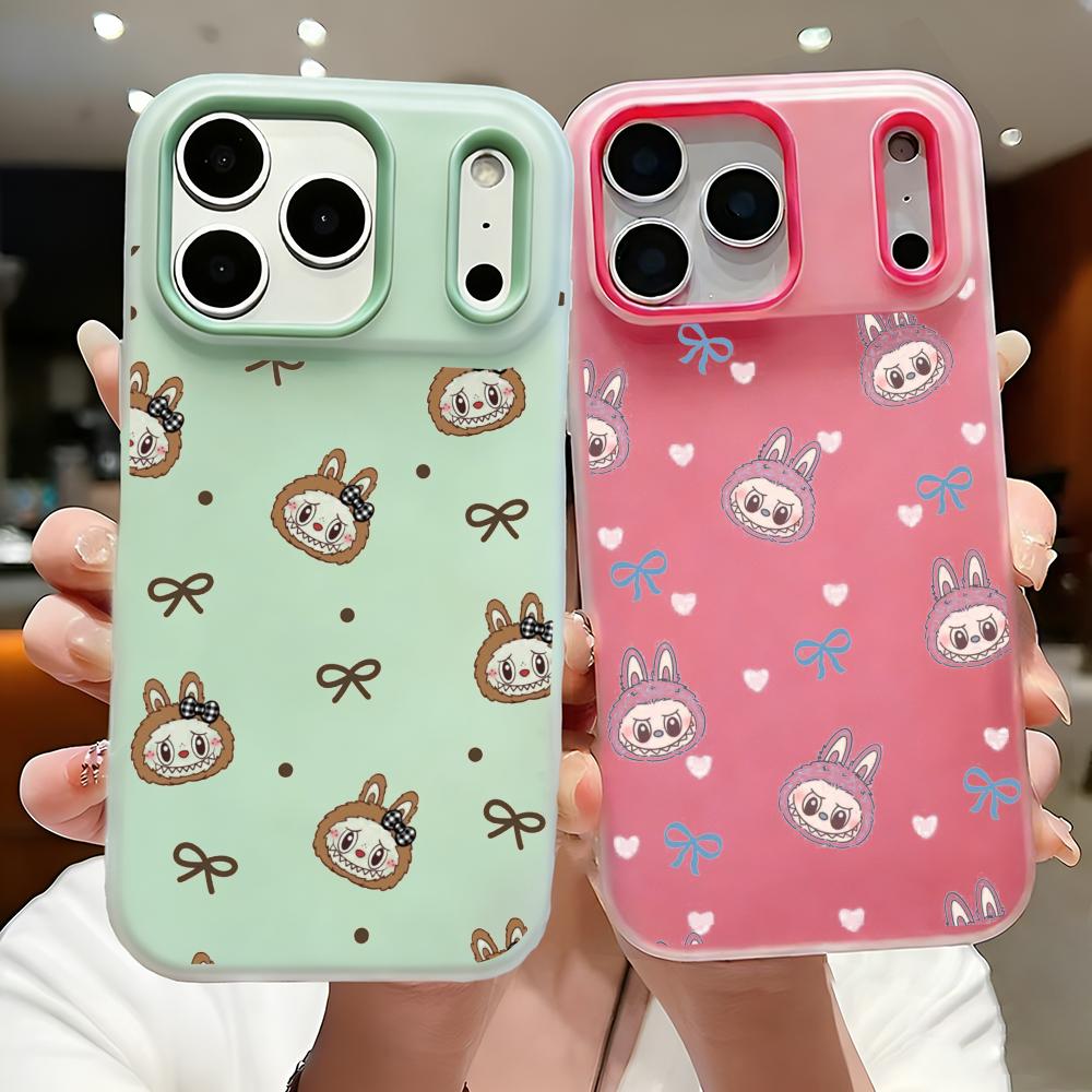 Casing HP Labubu Kartun Lucu K - Phone Cases With Card Holder ulasan dan harga
