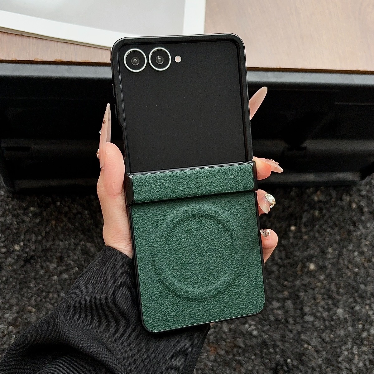 Magnetik Kulit Mewah untuk Sam - Flip Leather Case ulasan dan harga