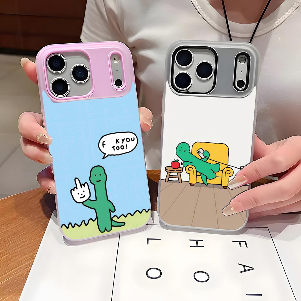 J-JOGUMAN Studio Dinosaur Cute - Phone Cases With Card Holder ulasan dan harga