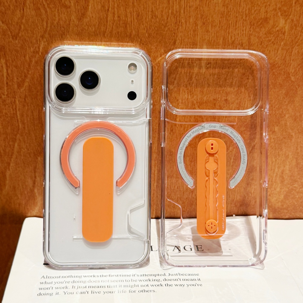 Tempat Kartu Baru Transparan U - Phone Cases With Card Holder ulasan dan harga