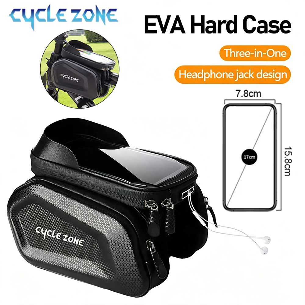 Tas Sepeda Layar Sentuh Tahan  - Phone Cases Youtube ulasan dan harga