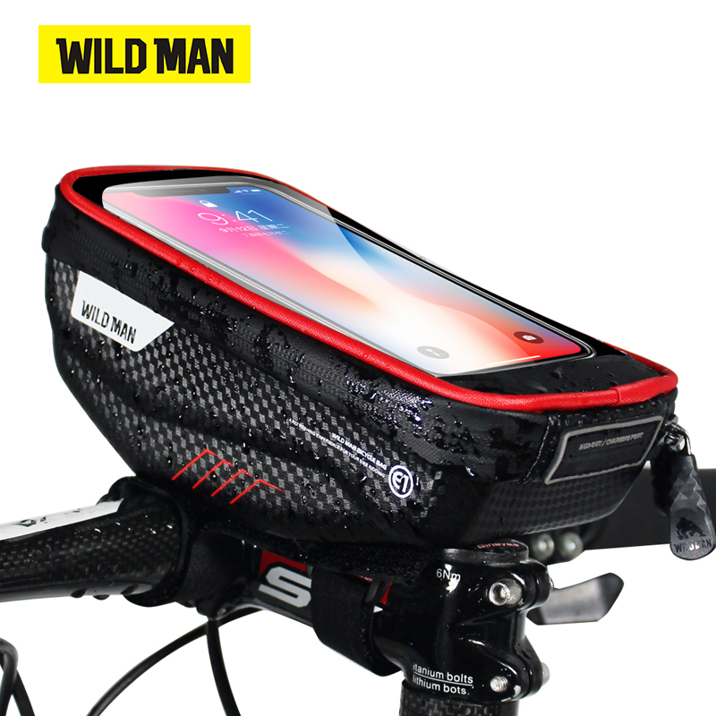WILD MAN tas sepeda 6.0 inci,  - Phone Cases Youtube ulasan dan harga