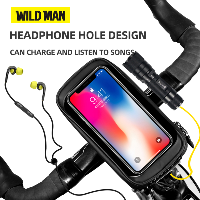 WILD MAN tas sepeda 6.0 inci,  - Phone Cases Youtube ulasan dan harga