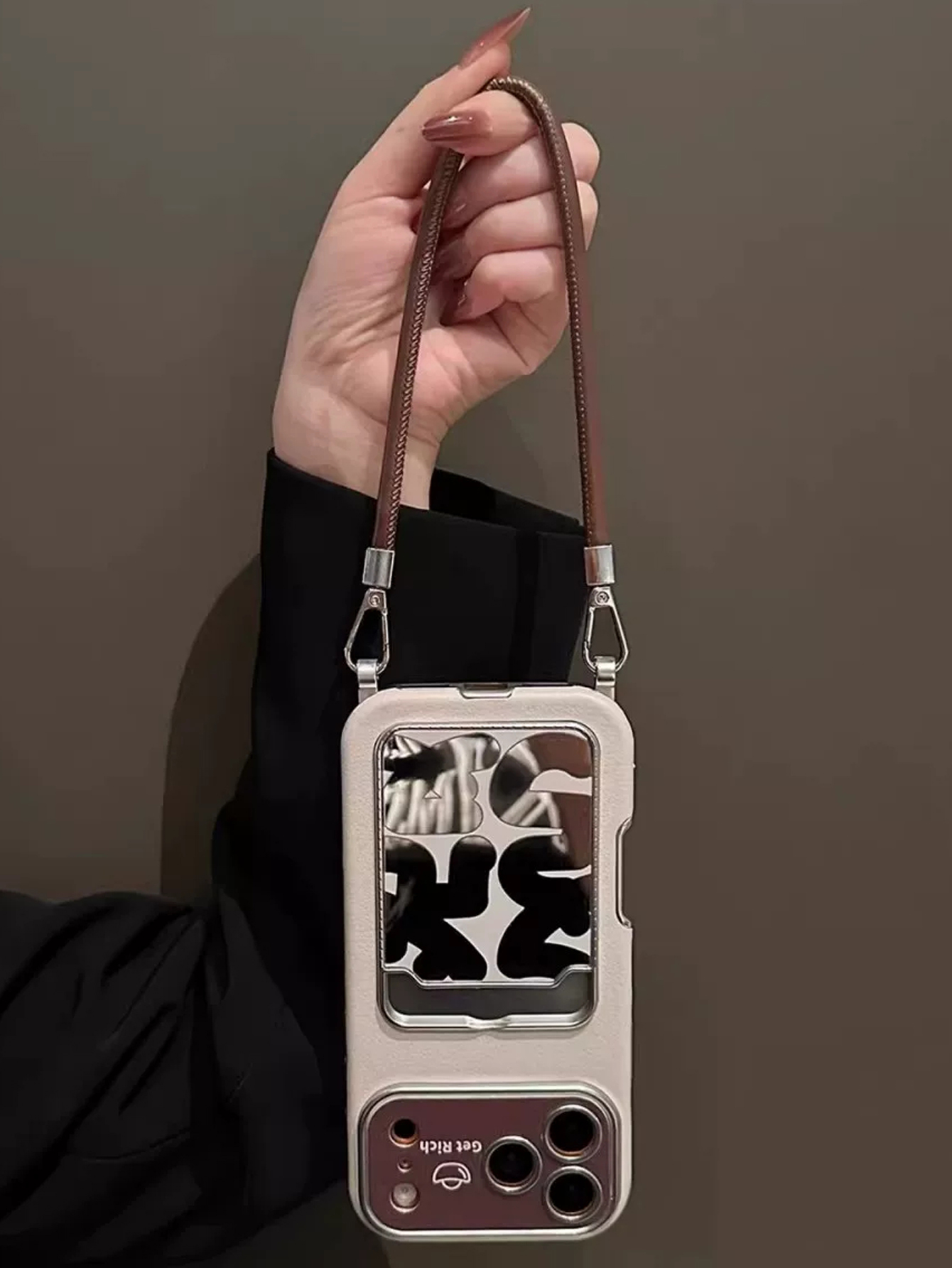 Casing Ponsel Kulit Mewah deng - Phone Cases With Card Holder ulasan dan harga