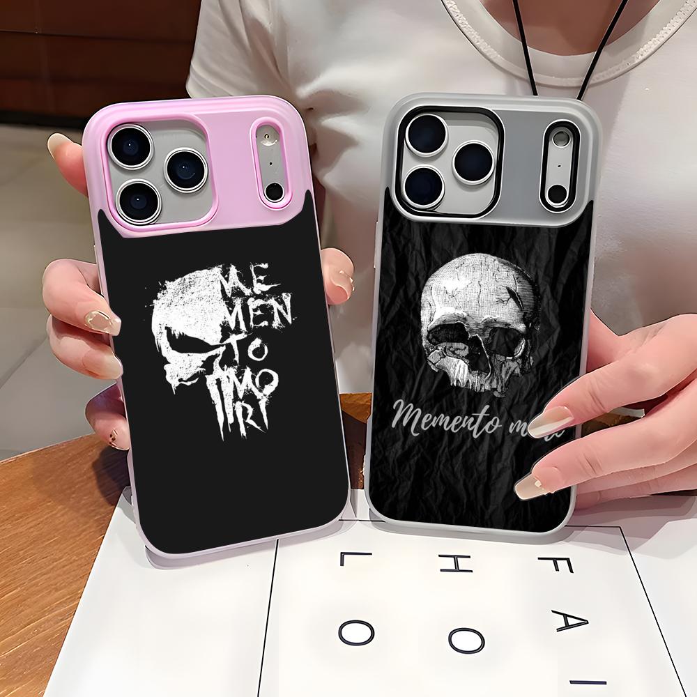 Casing HP Memento Mori 2-in-1  - Phone Cases With Card Holder ulasan dan harga