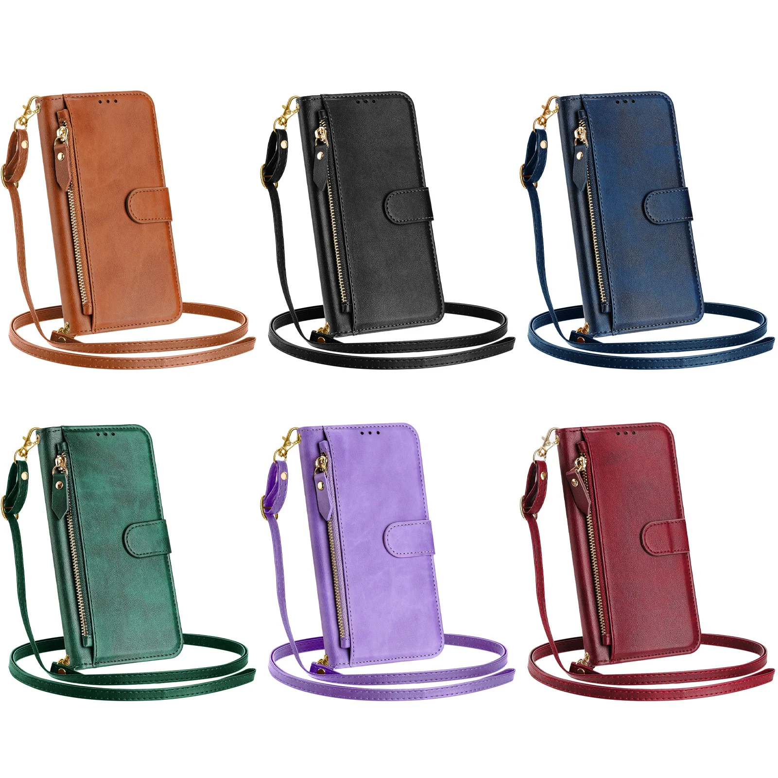 Casing Dompet Kulit untuk POCO - Flip Leather Case ulasan dan harga