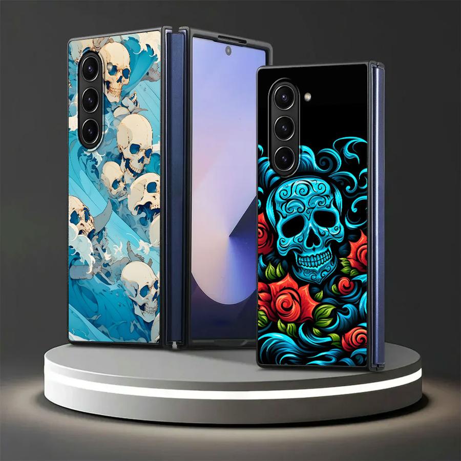 Casing Seni Tengkorak untuk Sa - Phone Cases Z Fold 7 ulasan dan harga