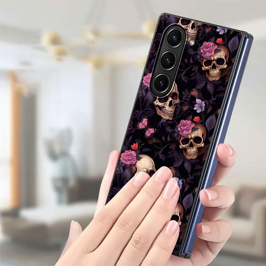 Casing Seni Tengkorak untuk Sa - Phone Cases Z Fold 7 ulasan dan harga