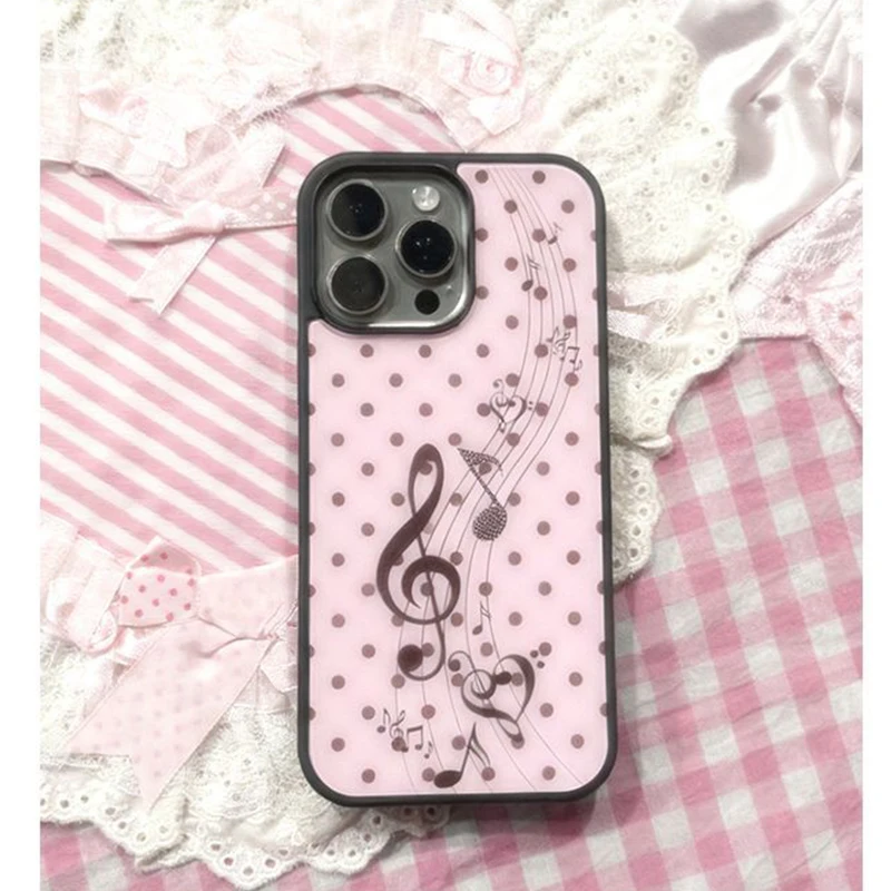 Casing HP Korea Motif Pink Bro - Phone Cases Polka Dot ulasan dan harga