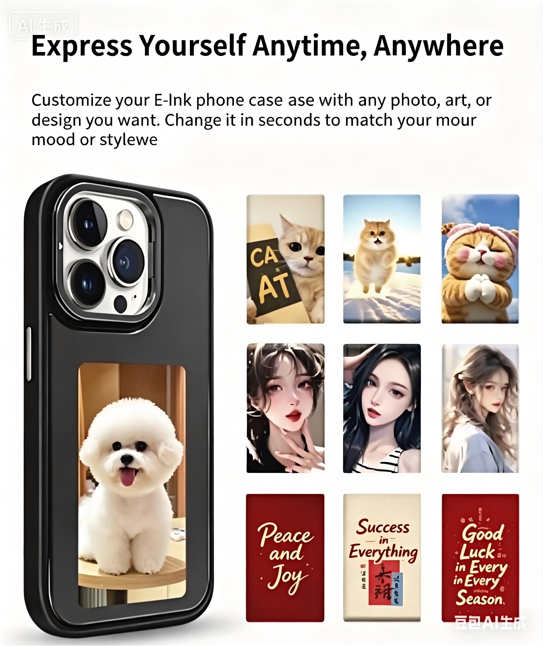 Casing Ponsel NFC Smart E-ink  - Phone Cases With Pictures ulasan dan harga