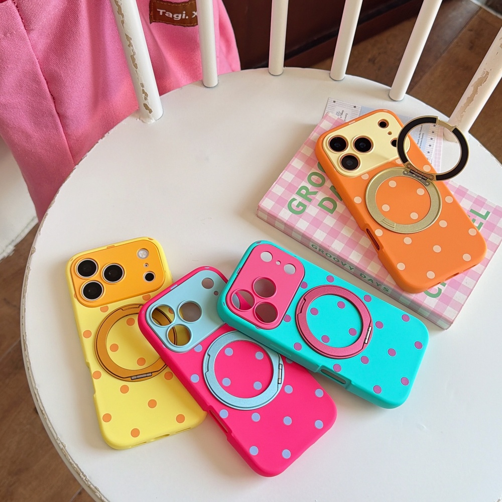 INS Polka Dot Magnetik 360 °   - Phone Cases Polka Dot ulasan dan harga
