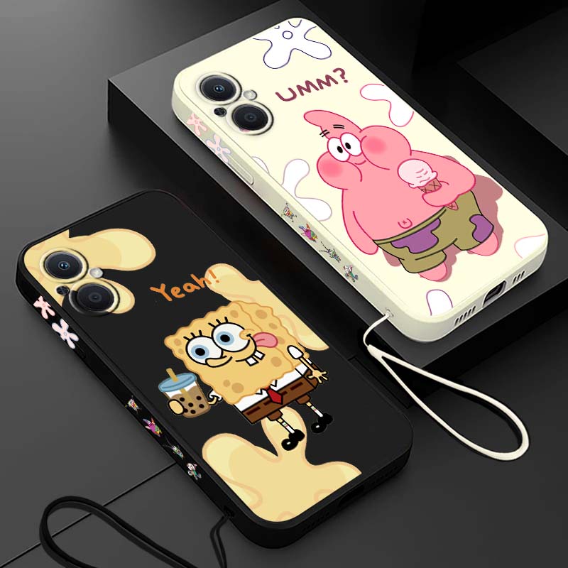 Casing HP Cairan Tali Karet Ki - Phone Cases Oppo ulasan dan harga