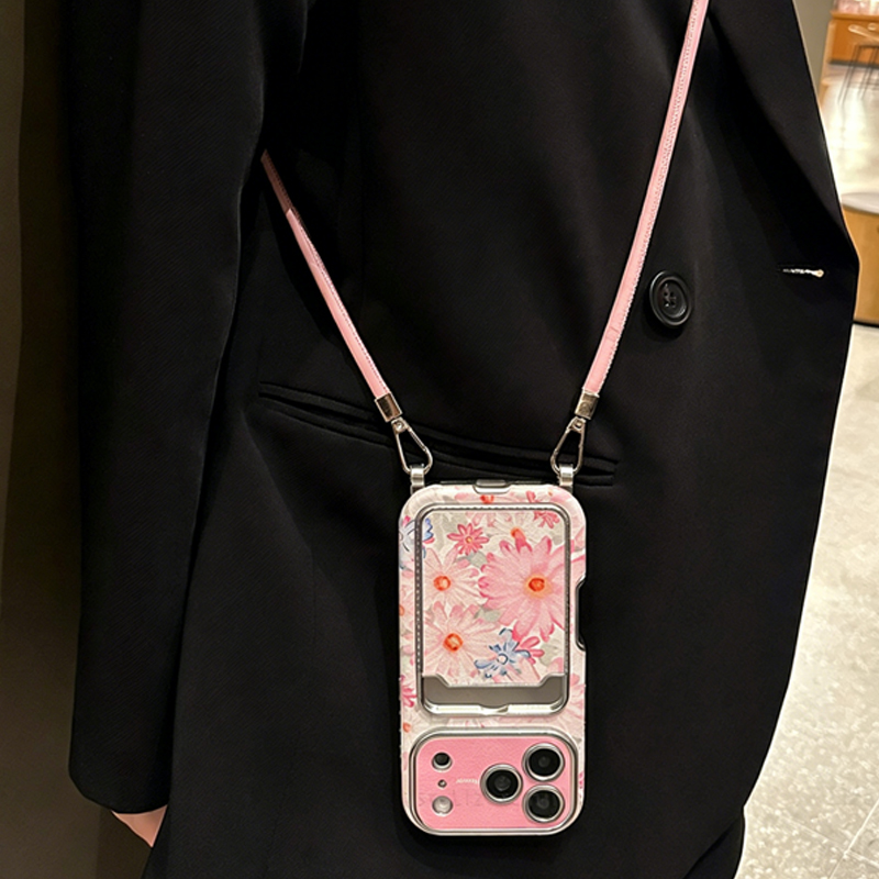 Casing Ponsel Bertekstur Kulit - Phone Cases With Card Holder ulasan dan harga