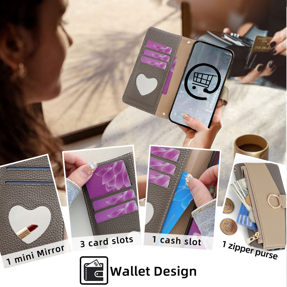 Casing Ponsel Selempang Bisnis - Flip Leather Case ulasan dan harga
