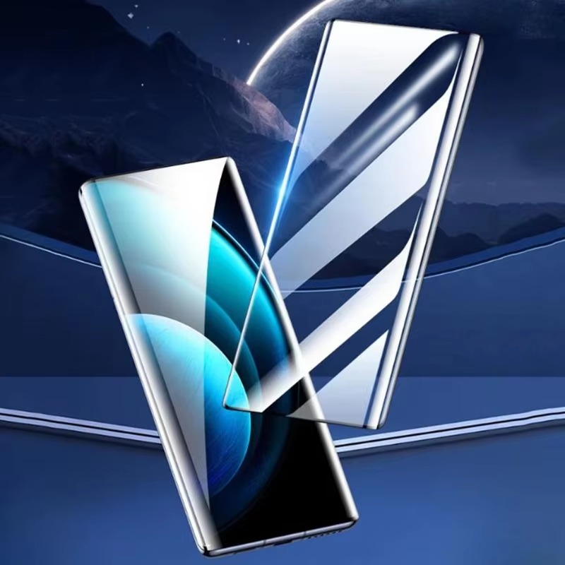 Kaca Tempered asli melengkung  - Vivo V40 ulasan dan harga