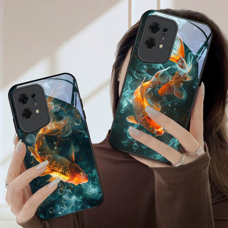 Dua Ikan Bermain di Air untuk  - Phone Cases Oppo ulasan dan harga