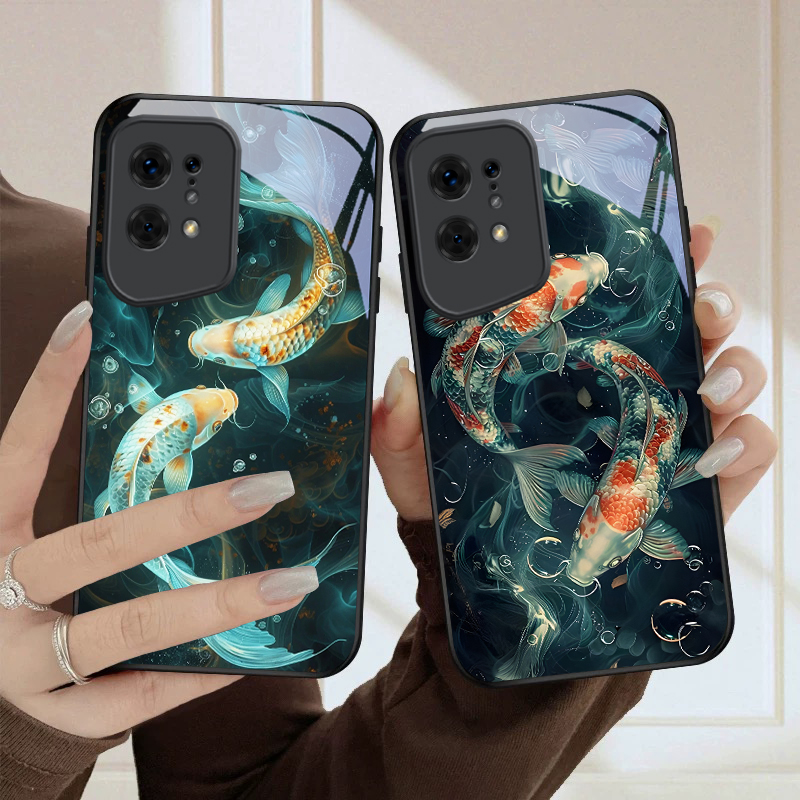 Dua Ikan Bermain di Air untuk  - Phone Cases Oppo ulasan dan harga