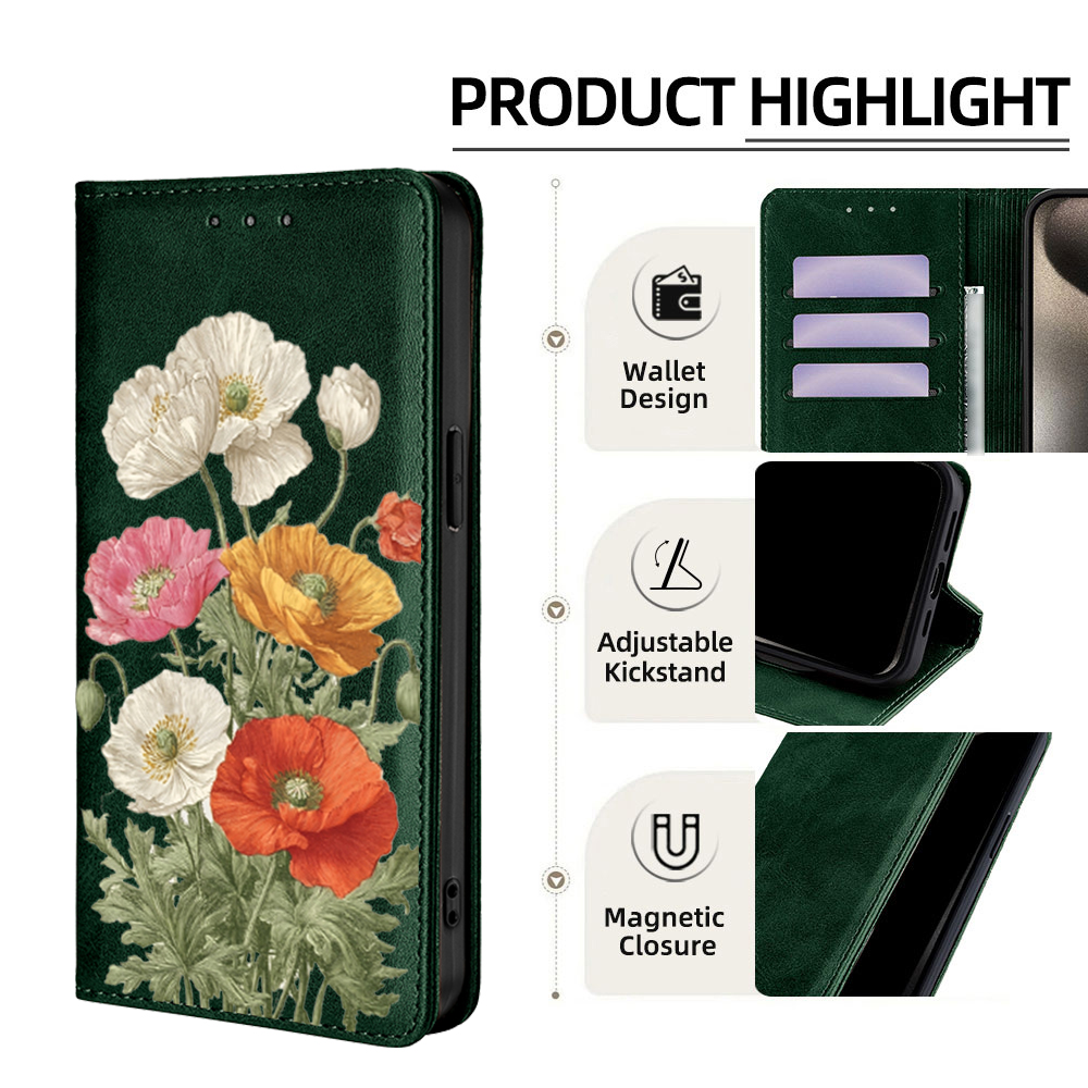 Casing Dompet Kulit Magnetik P - Flip Leather Case ulasan dan harga