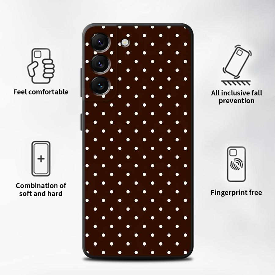 Casing Polkadot Retro untuk Sa - Phone Cases Polka Dot ulasan dan harga