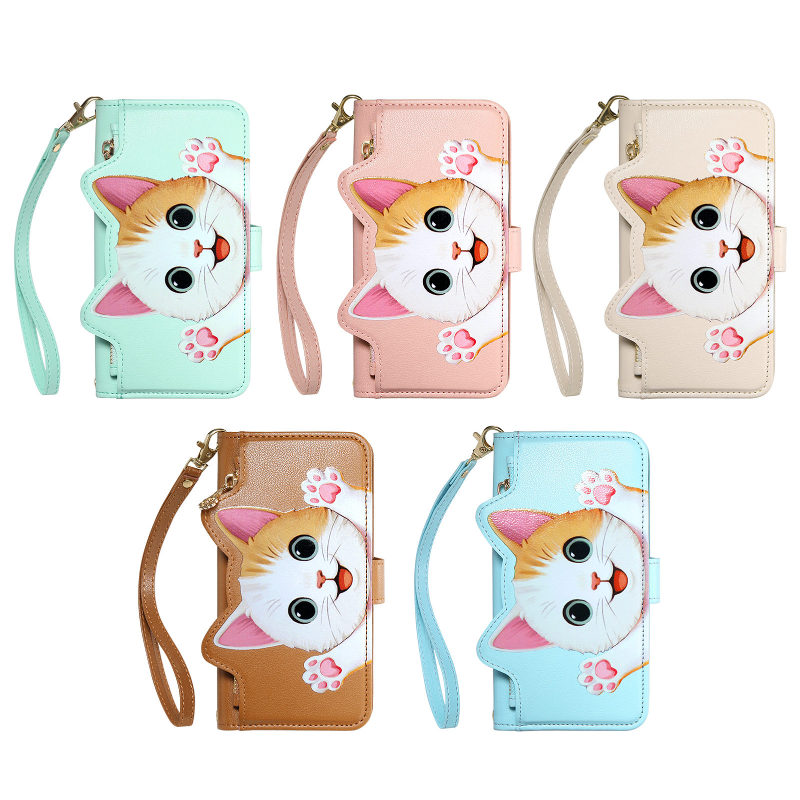 Dompet Lipat Kulit PU Motif Ku - Flip Leather Case ulasan dan harga
