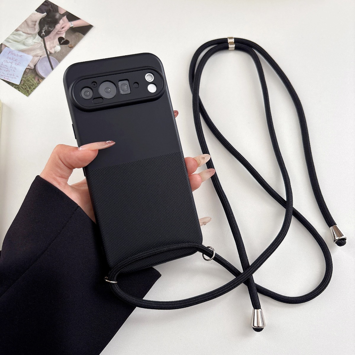 Casing Ponsel TPU Matte dengan - Phone Cases With Loop ulasan dan harga