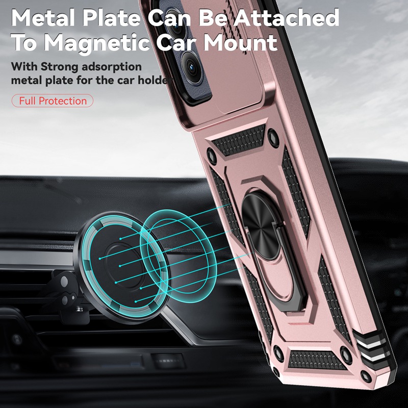 360 °   Casing Ring Stand untu - Phone Cases Motorola Edge 2025 ulasan dan harga