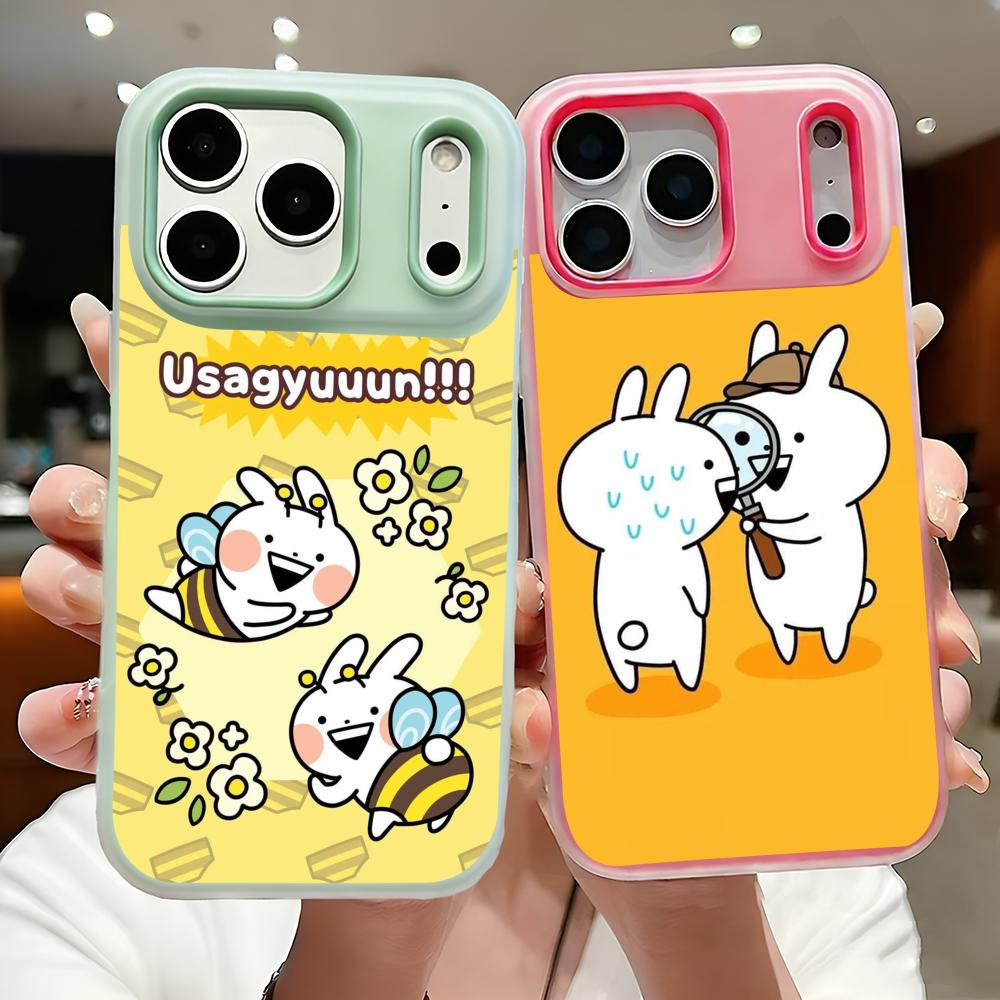 Usagyuuun Rabbit Cute Phone Ca - Phone Cases With Card Holder ulasan dan harga