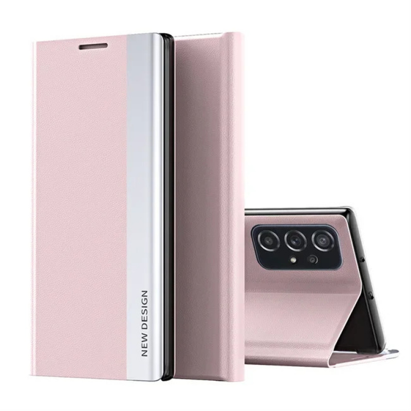 Casing Ponsel Kulit Mewah Mode - Flip Leather Case ulasan dan harga