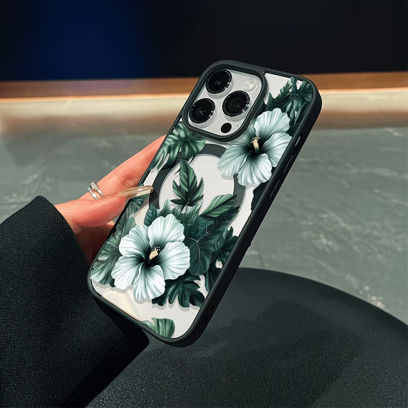 Casing Ponsel Motif Bunga Hija - Phone Cases With Magsafe ulasan dan harga