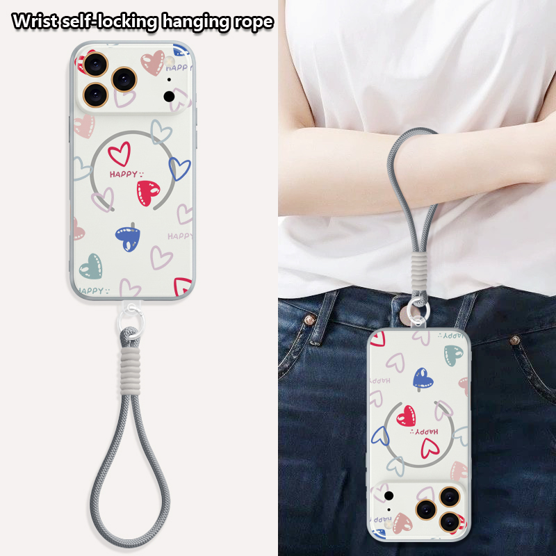 Casing Ponsel Magnetik Pola Ha - Phone Cases With Loop ulasan dan harga